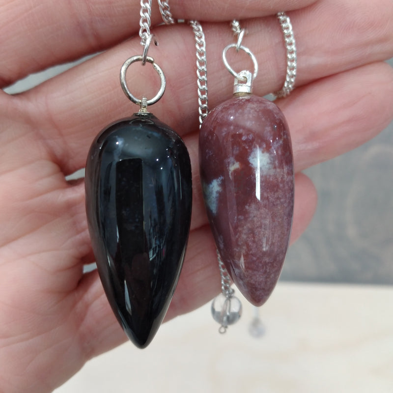 Gemstone Pendulums