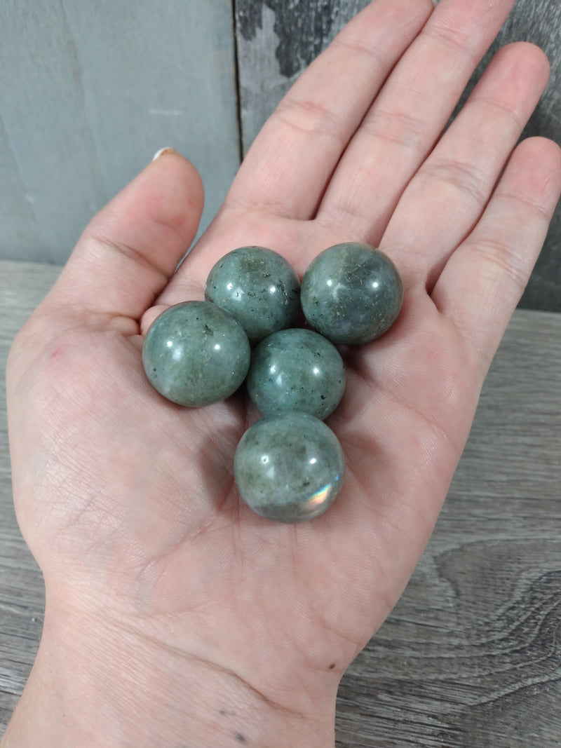 Labradorite Spheres