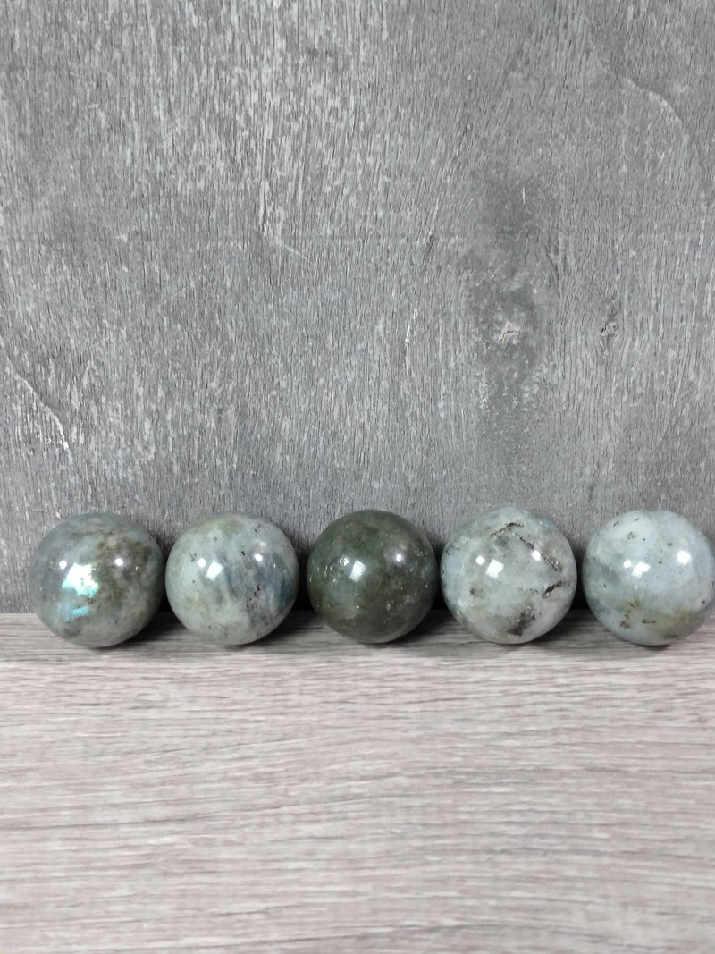 Labradorite Spheres