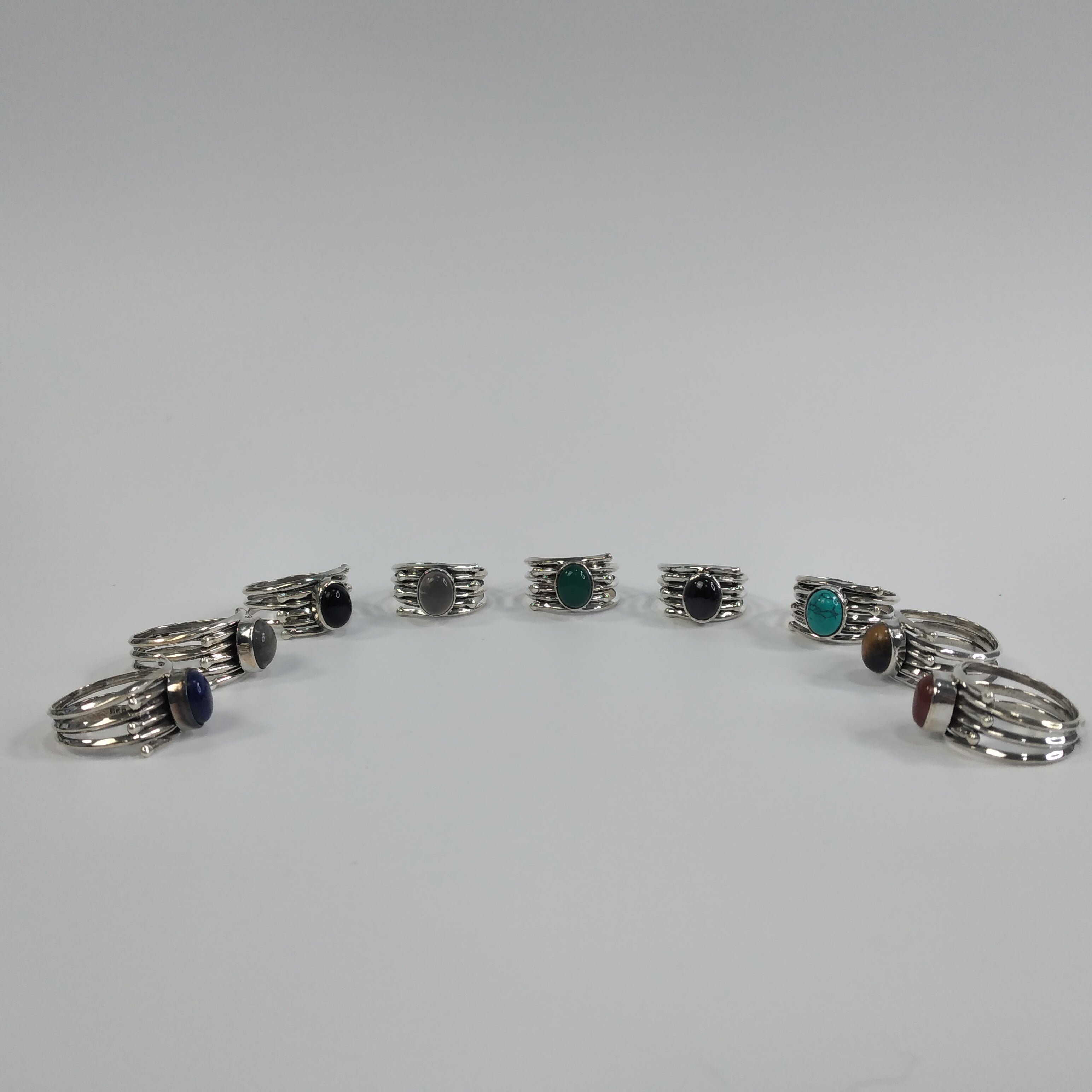 Gemstone Sterling Silver Rings