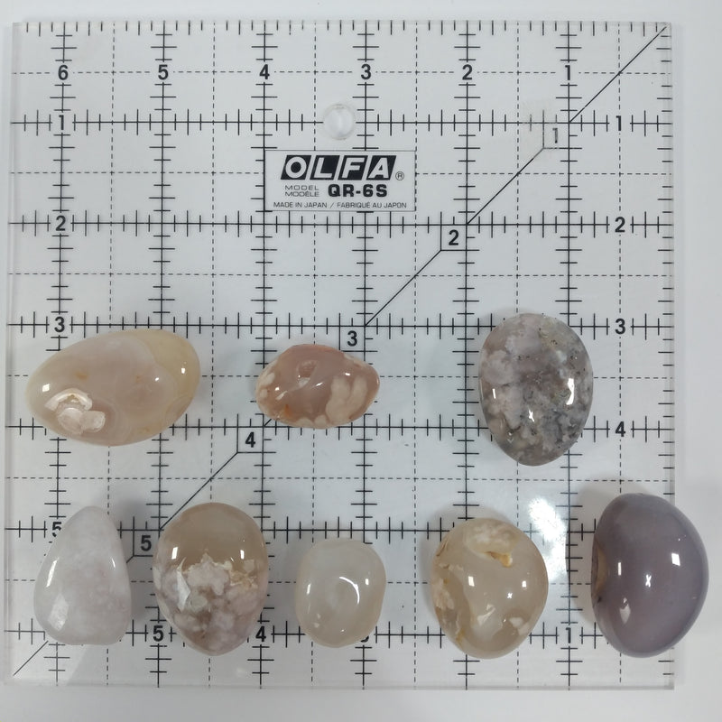 Flower Agate Tumbled 1 LB