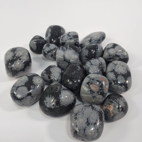 Snowflake Obsidian 1 LB Tumbled