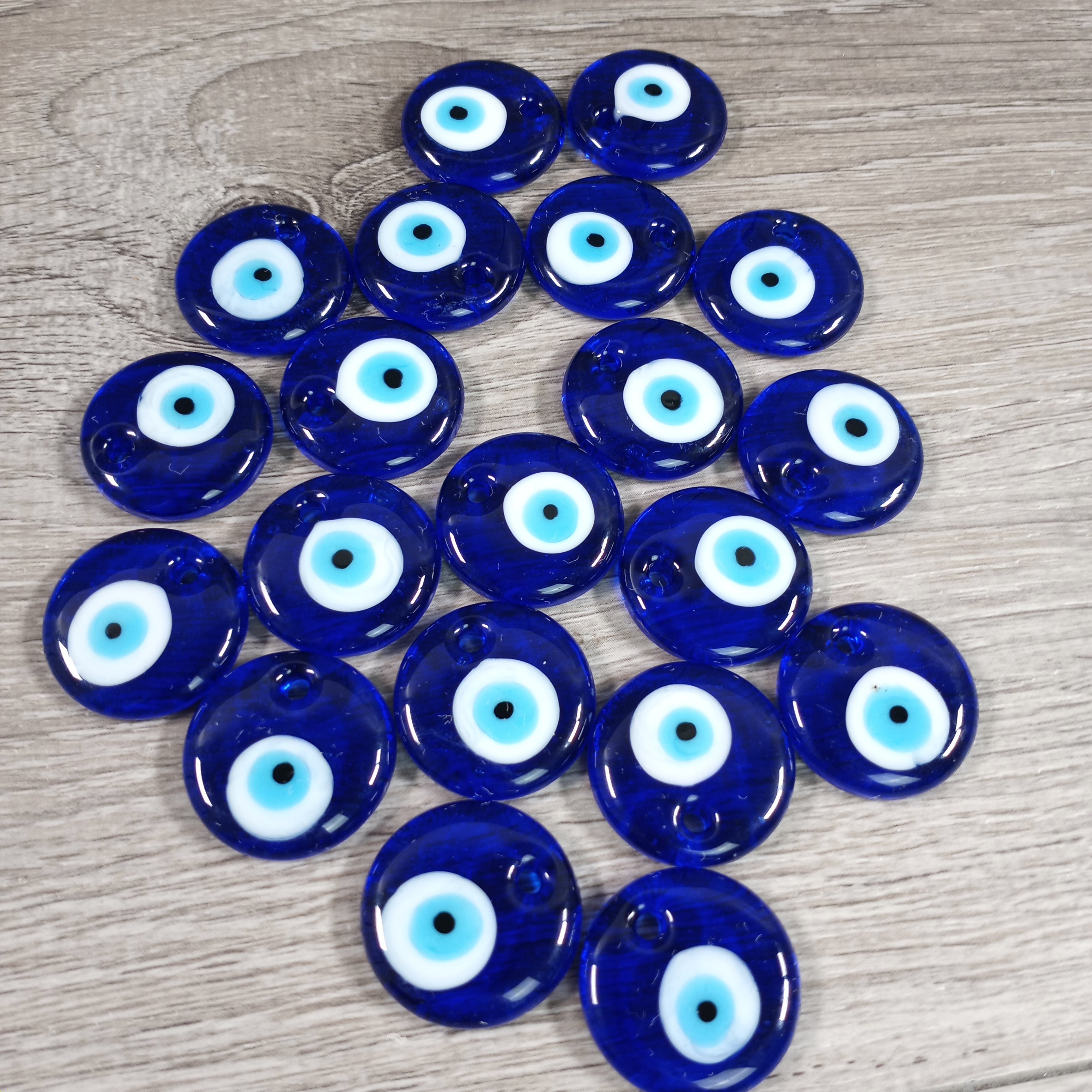 Evil Eye Lamp Glass Bead Pendant