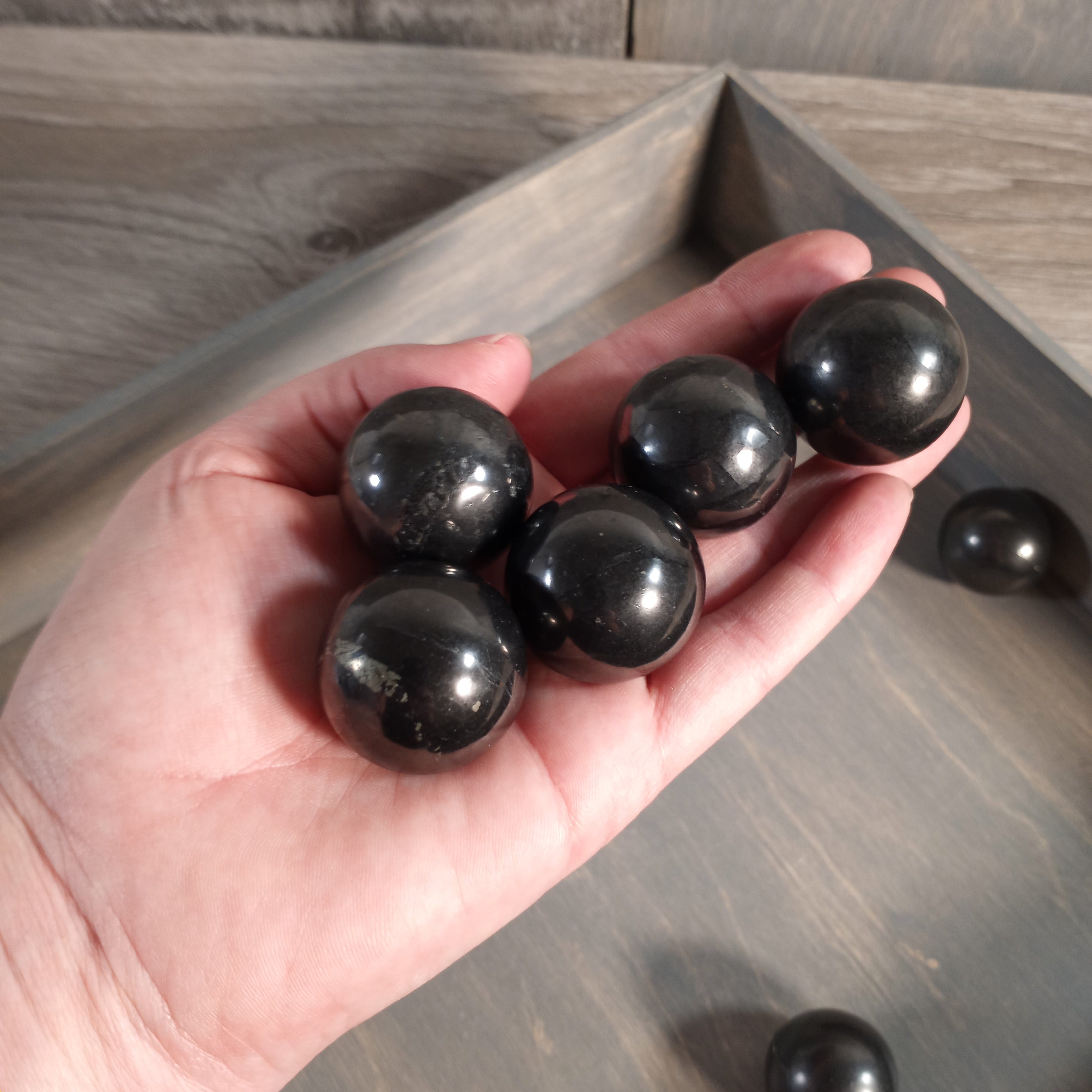 Shungite Sphere 30 mm Russian