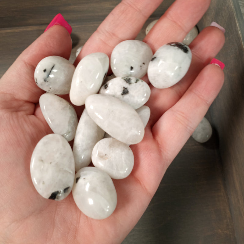 Rainbow Moonstone Tumbled sold by the 1 Pound