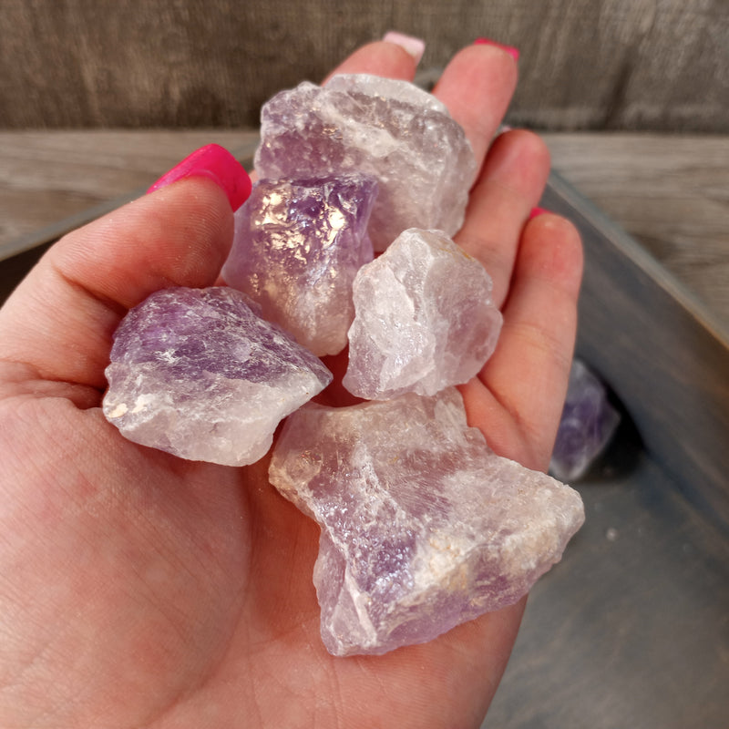 Amethyst Chunks Raw Rough by 1 lb