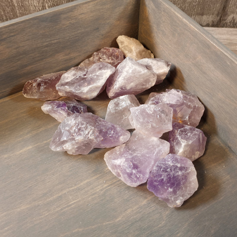 Amethyst Chunks Raw Rough by 1 lb