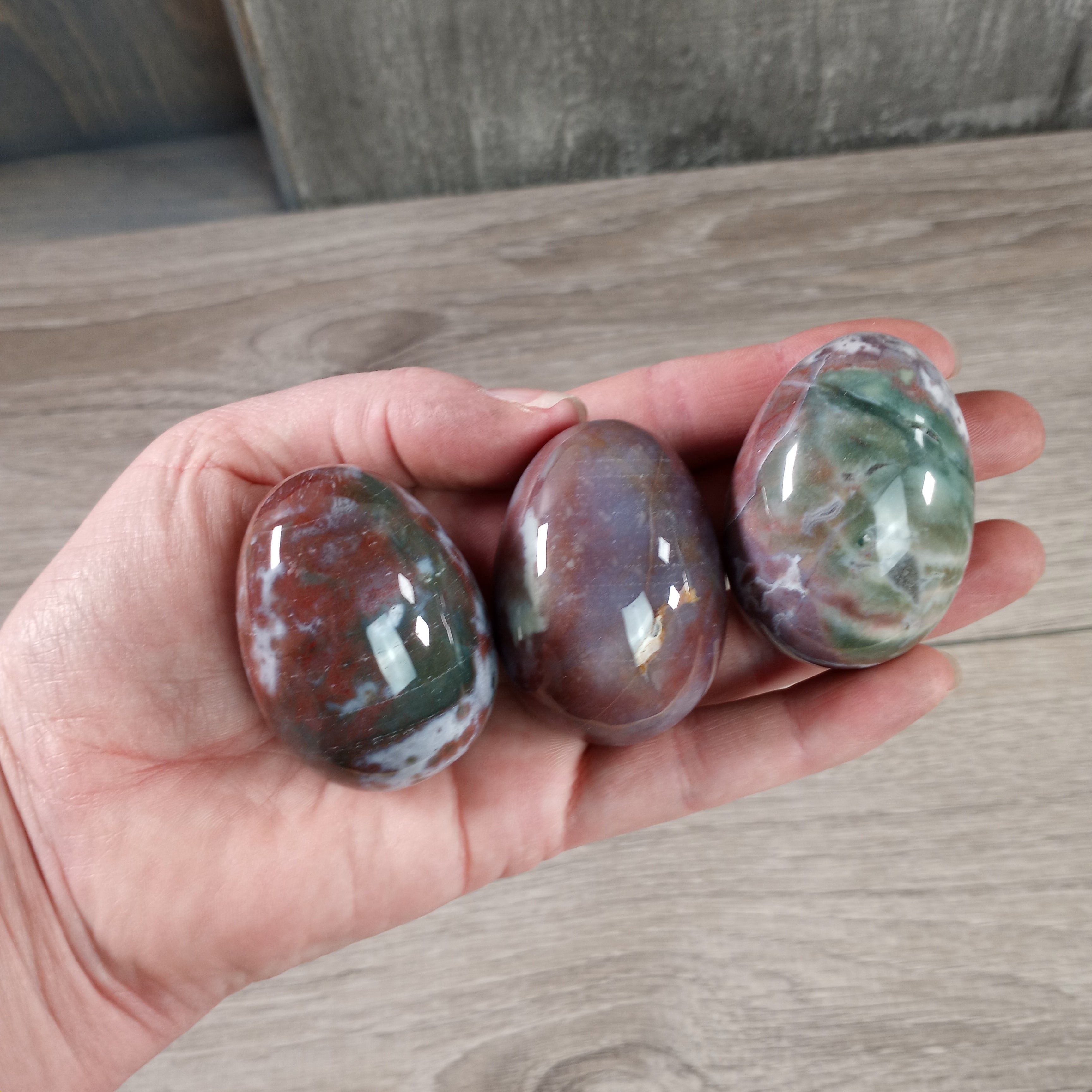 Gemstone 2 inch Egg