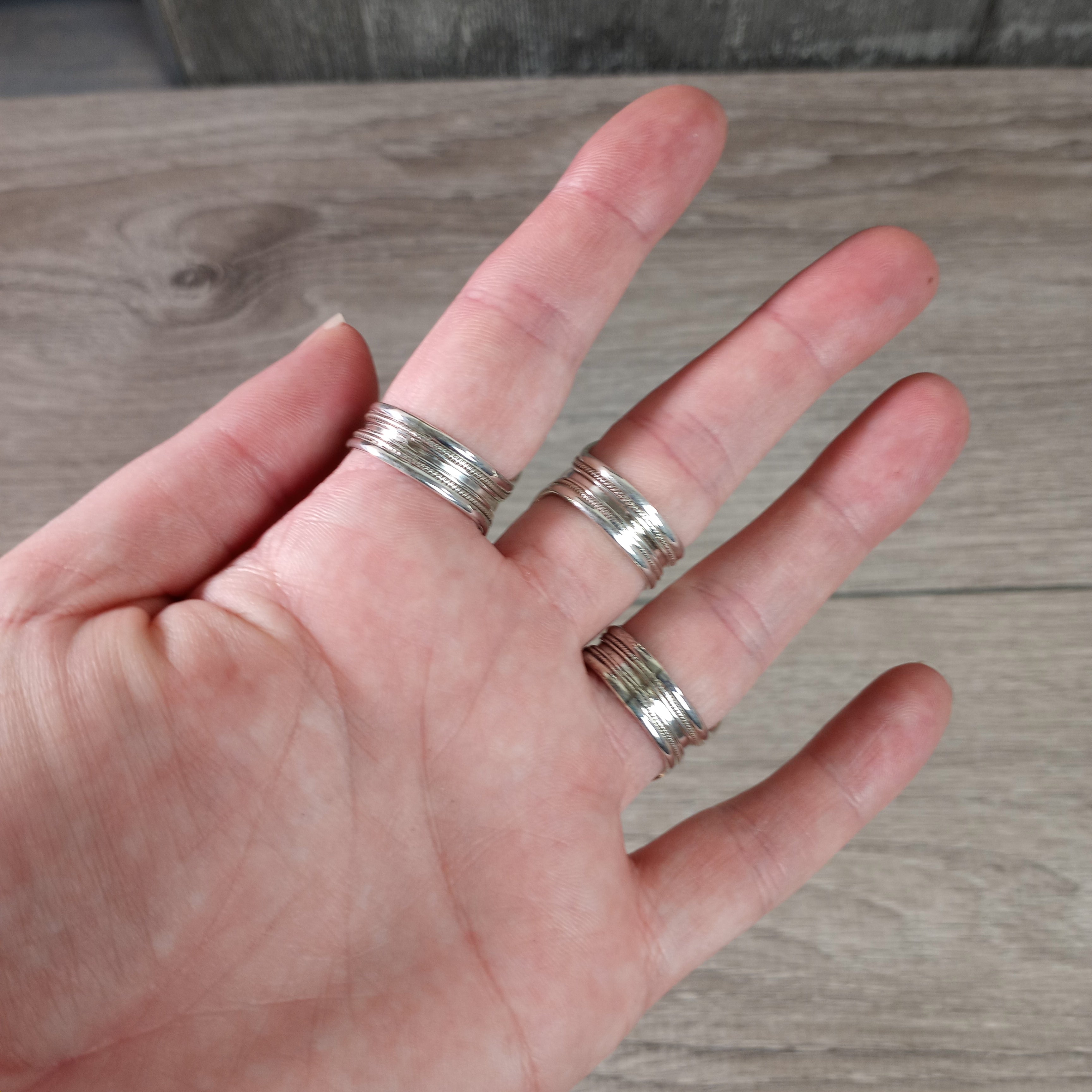 Sterling Silver Rings Stacking and Bands