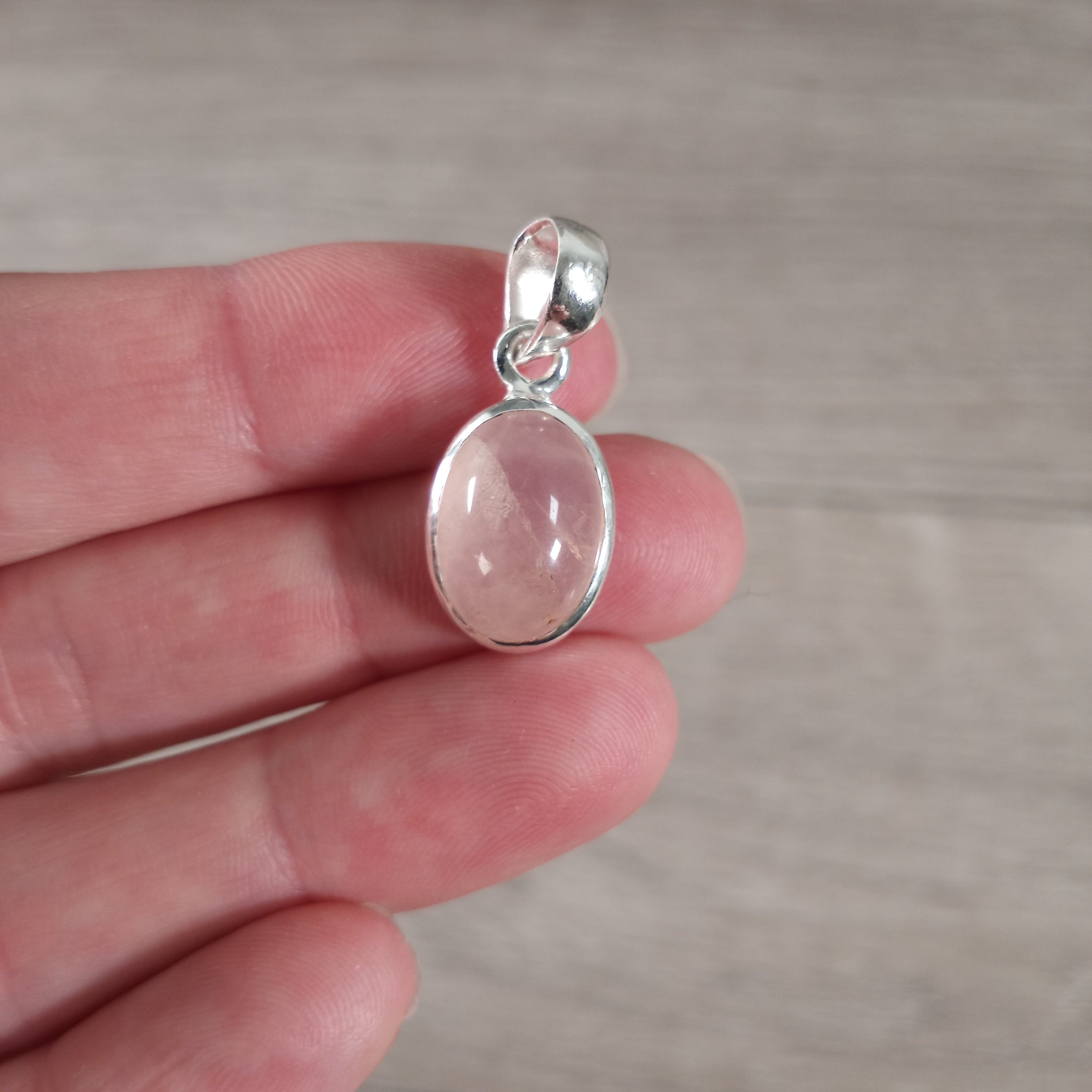 Sterling Silver Oval Pendants