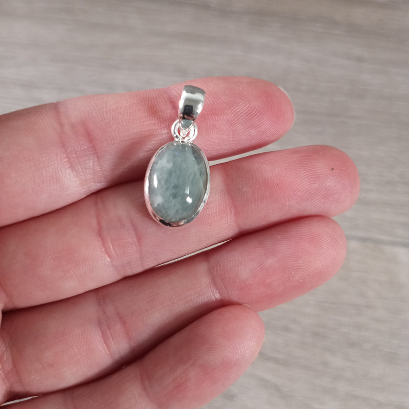 Sterling Silver Oval Pendants