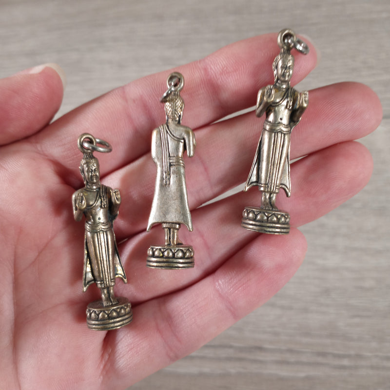 Pot Metal Pendants Tibetan Style Deity