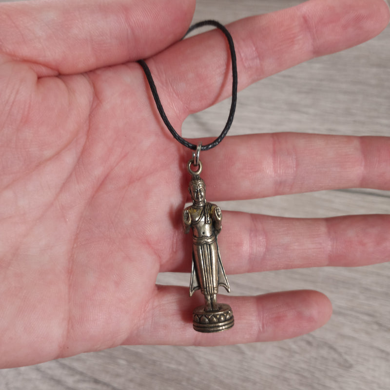 Pot Metal Pendants Tibetan Style Deity