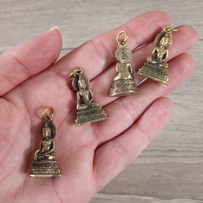 Pot Metal Pendants Tibetan Style Deity