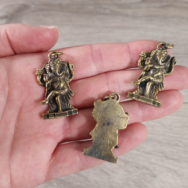 Pot Metal Pendants Tibetan Style Deity