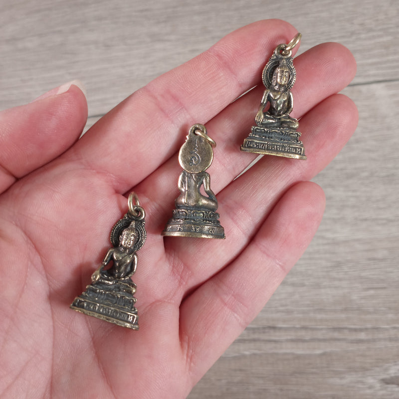 Pot Metal Pendants Tibetan Style Deity