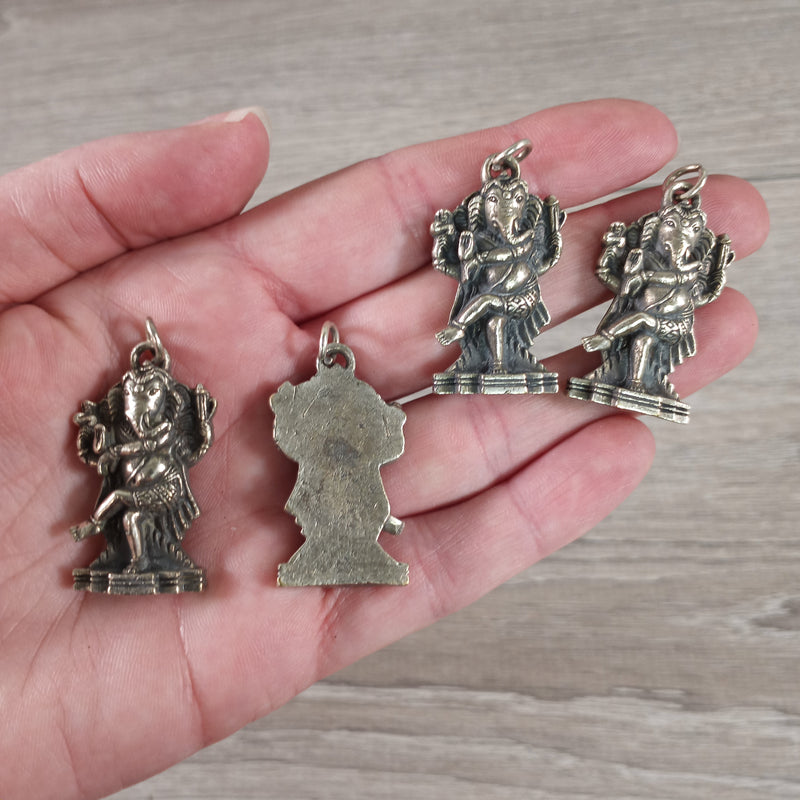 Pot Metal Pendants Tibetan Style Deity