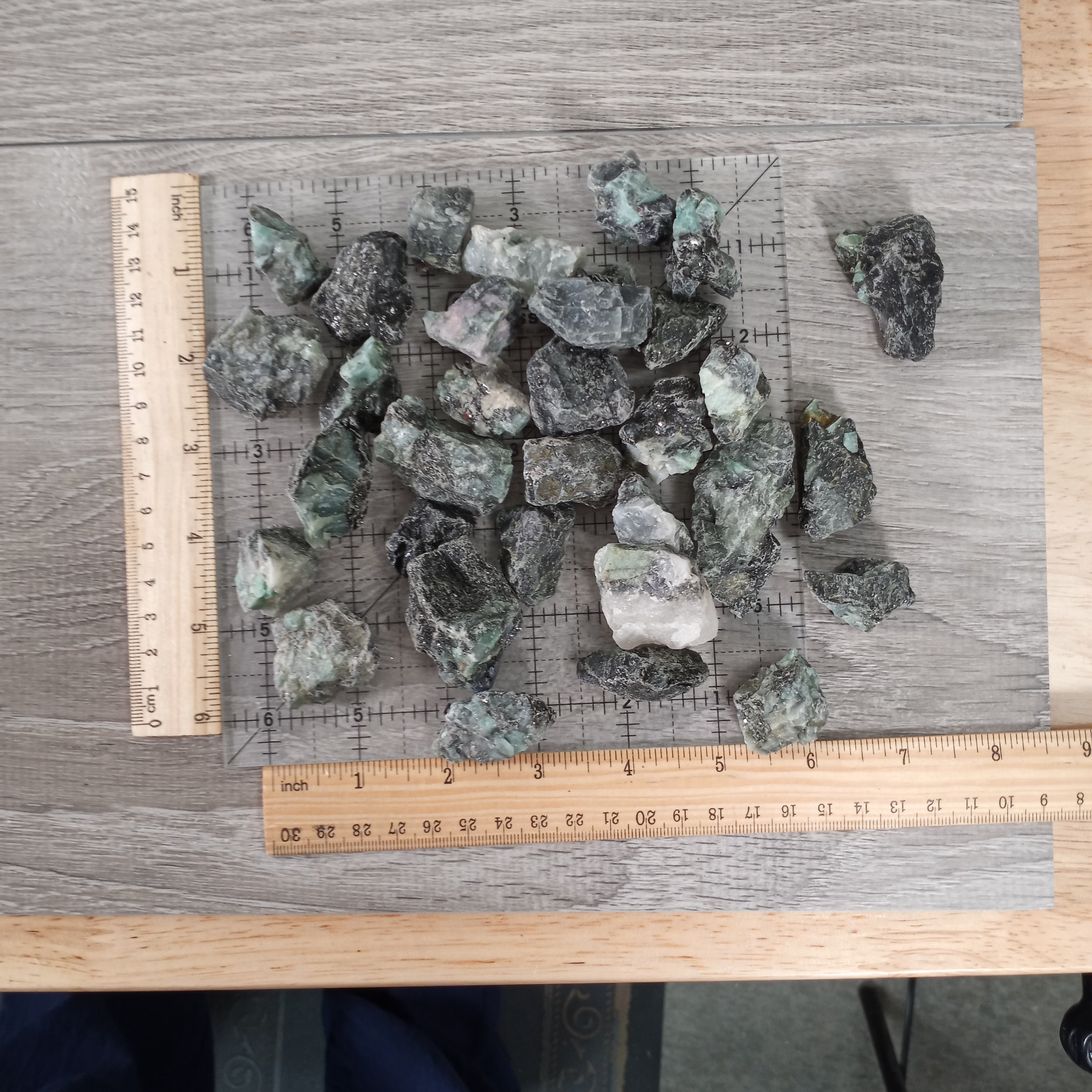 Emerald Raw Rough Stones by the Pound