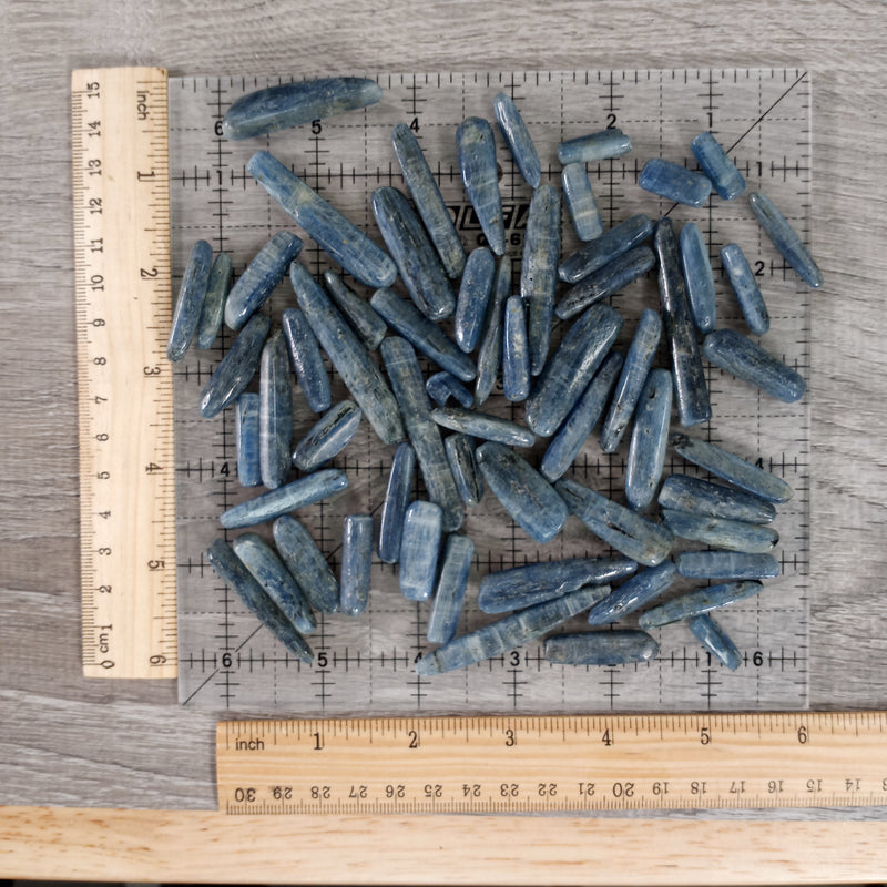 Kyanite Polished Blades by the 0.5 Pound