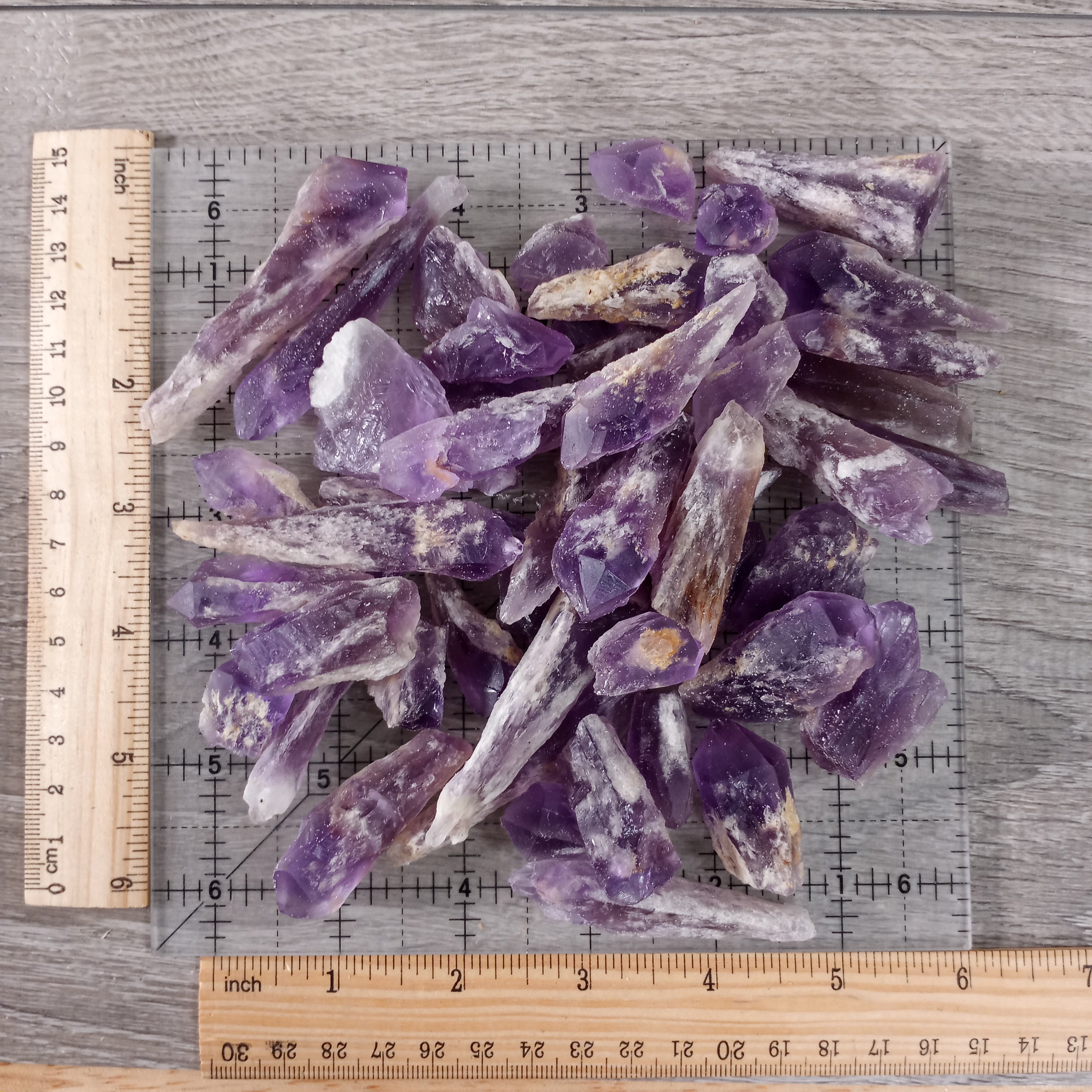 Wholesale Amethyst Dragon Tooth Points – Sold by the Pound