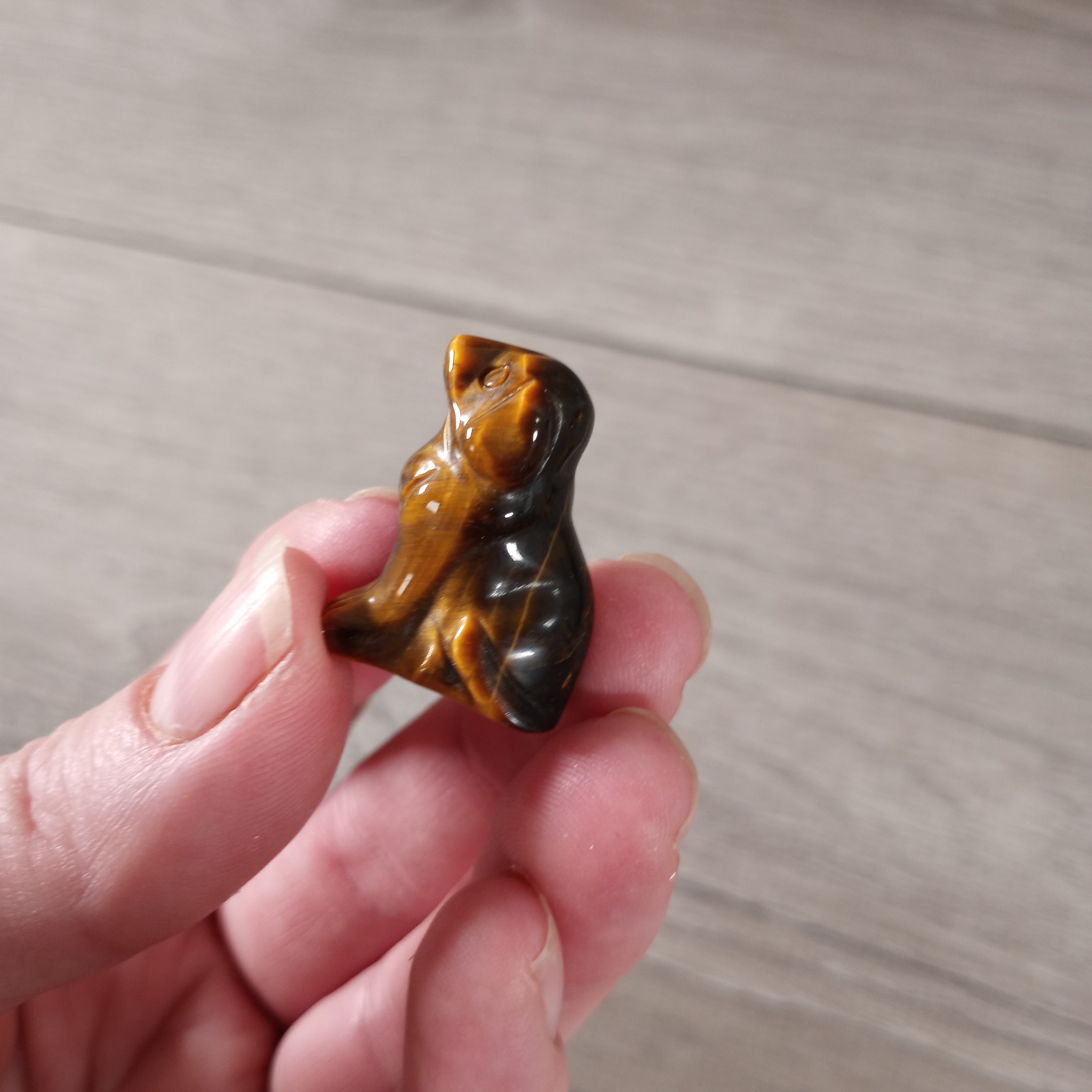 Gemstone Figurine Dog Small