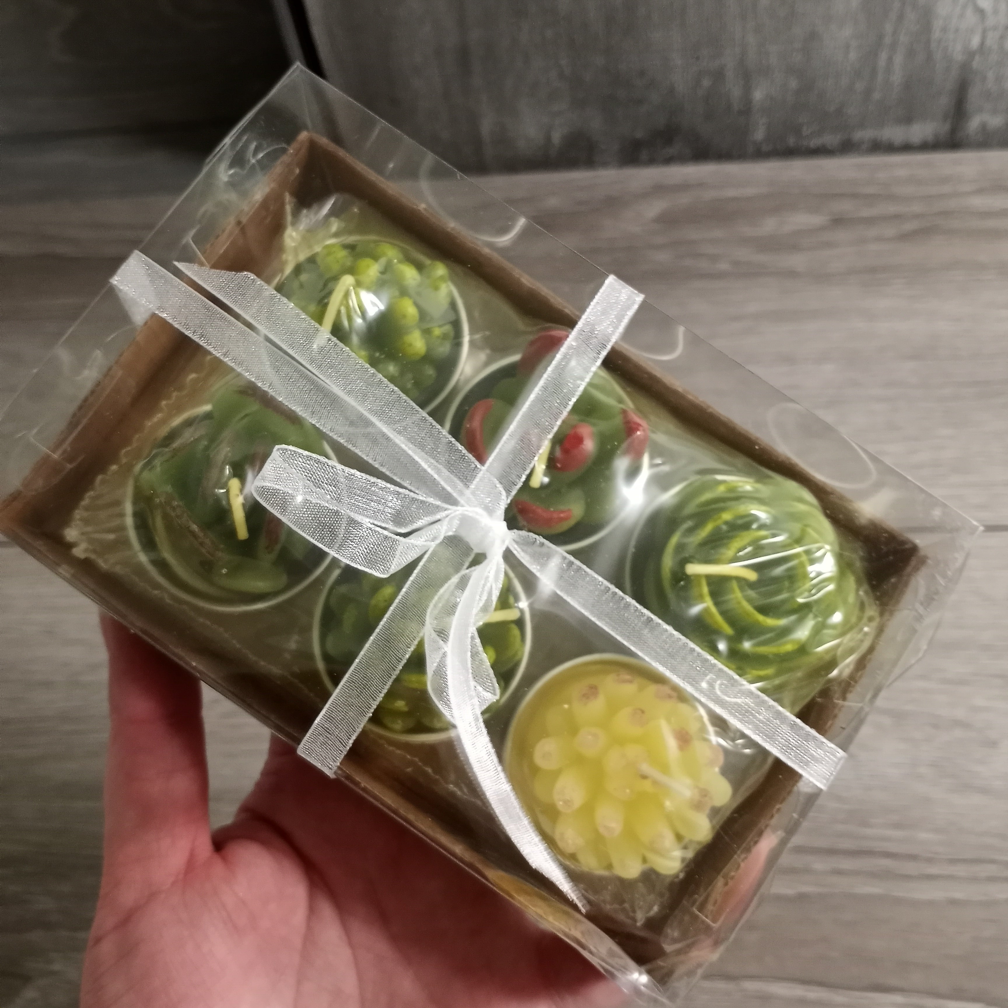 Succulent Candles Mini Assorted 6 Pack