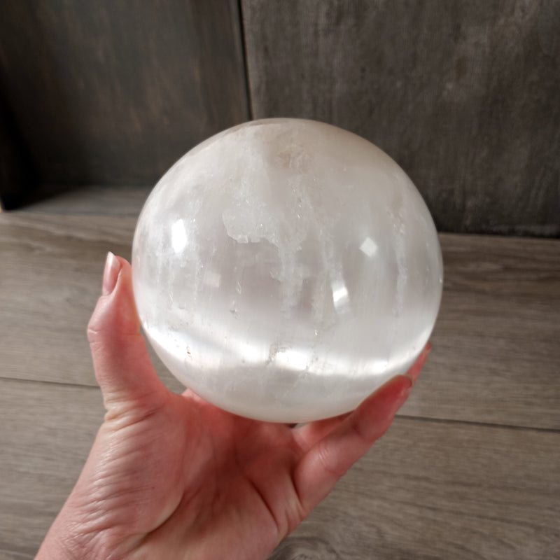 Selenite Sphere in Assorted Sizes