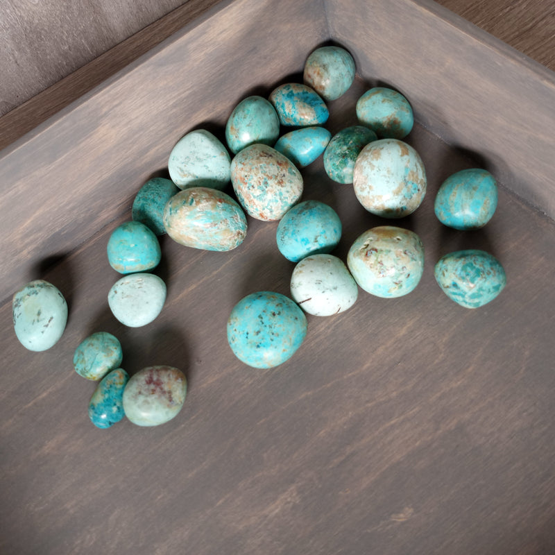 Chrysocolla Turquoise Tumbled Stone Sold by the 1 Pound