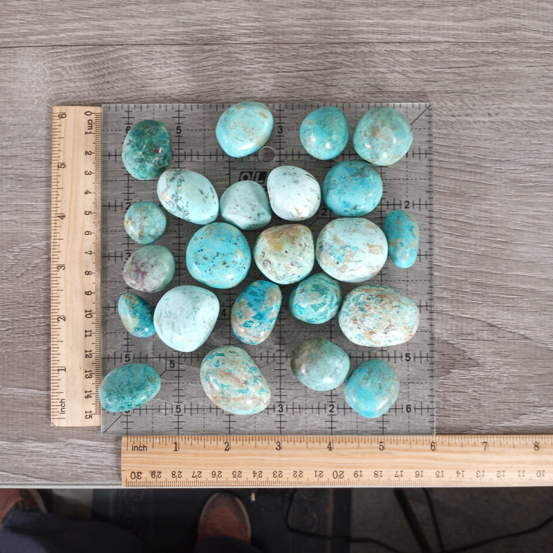 Chrysocolla Turquoise Tumbled Stone Sold by the 1 Pound