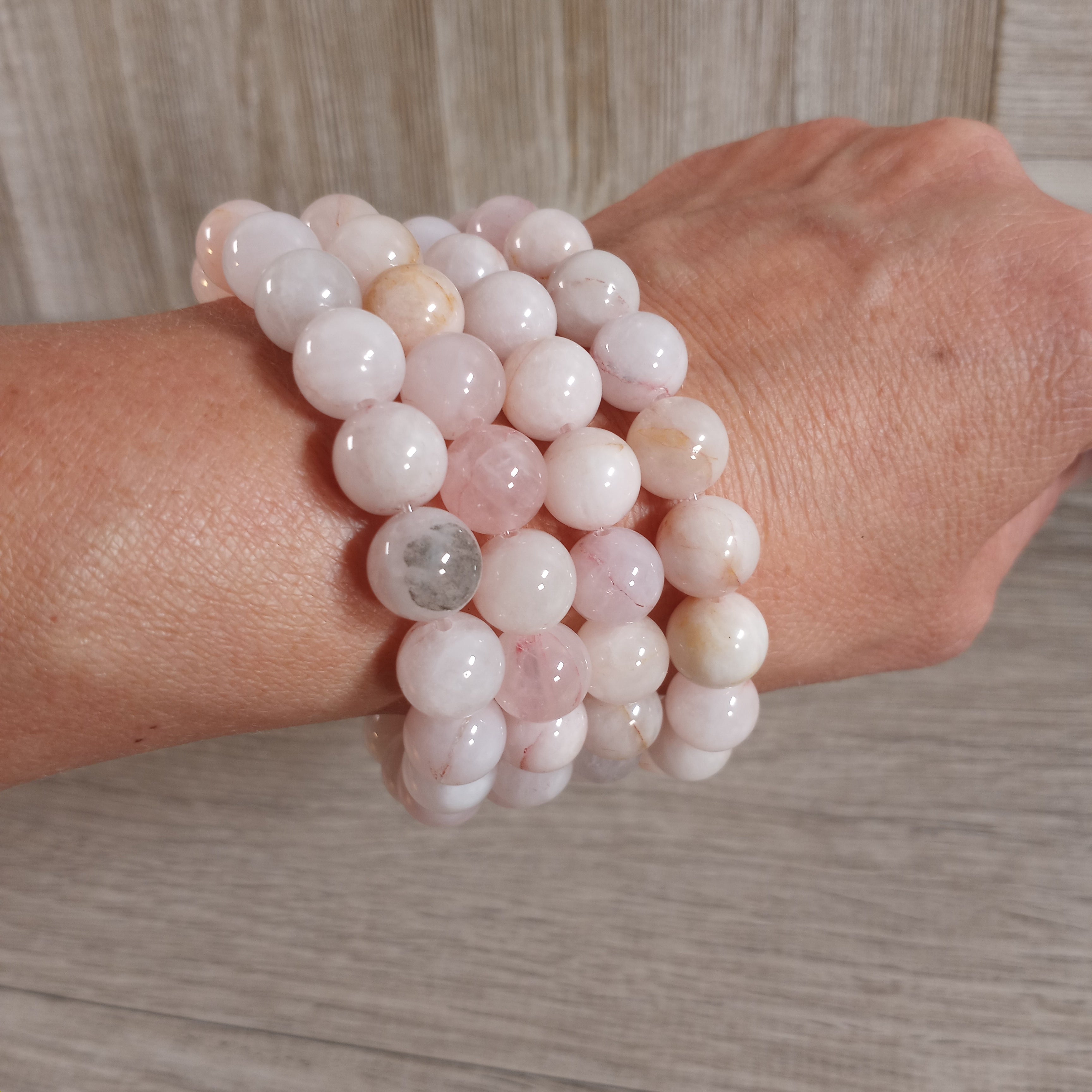 Gemstone 10 mm Round Bracelets