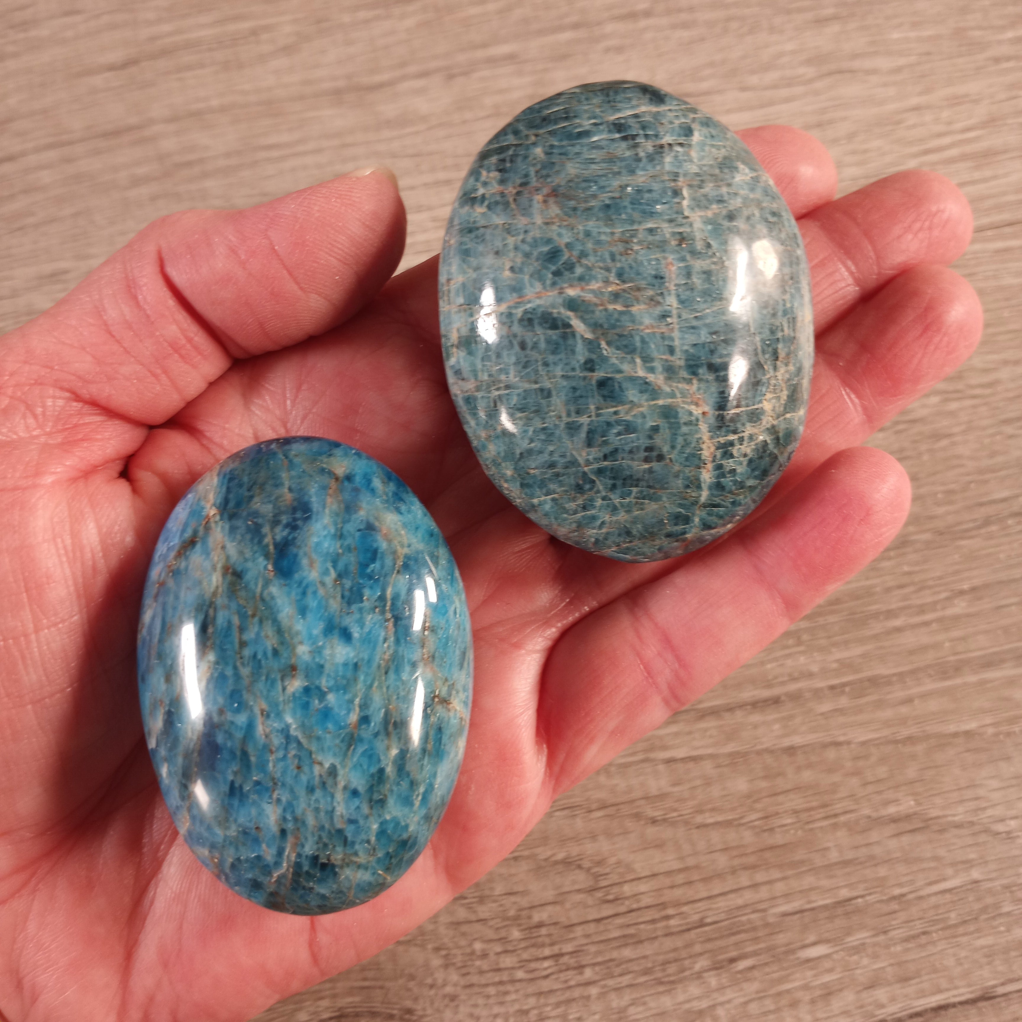 Gemstone Palm Stones Free Form Style