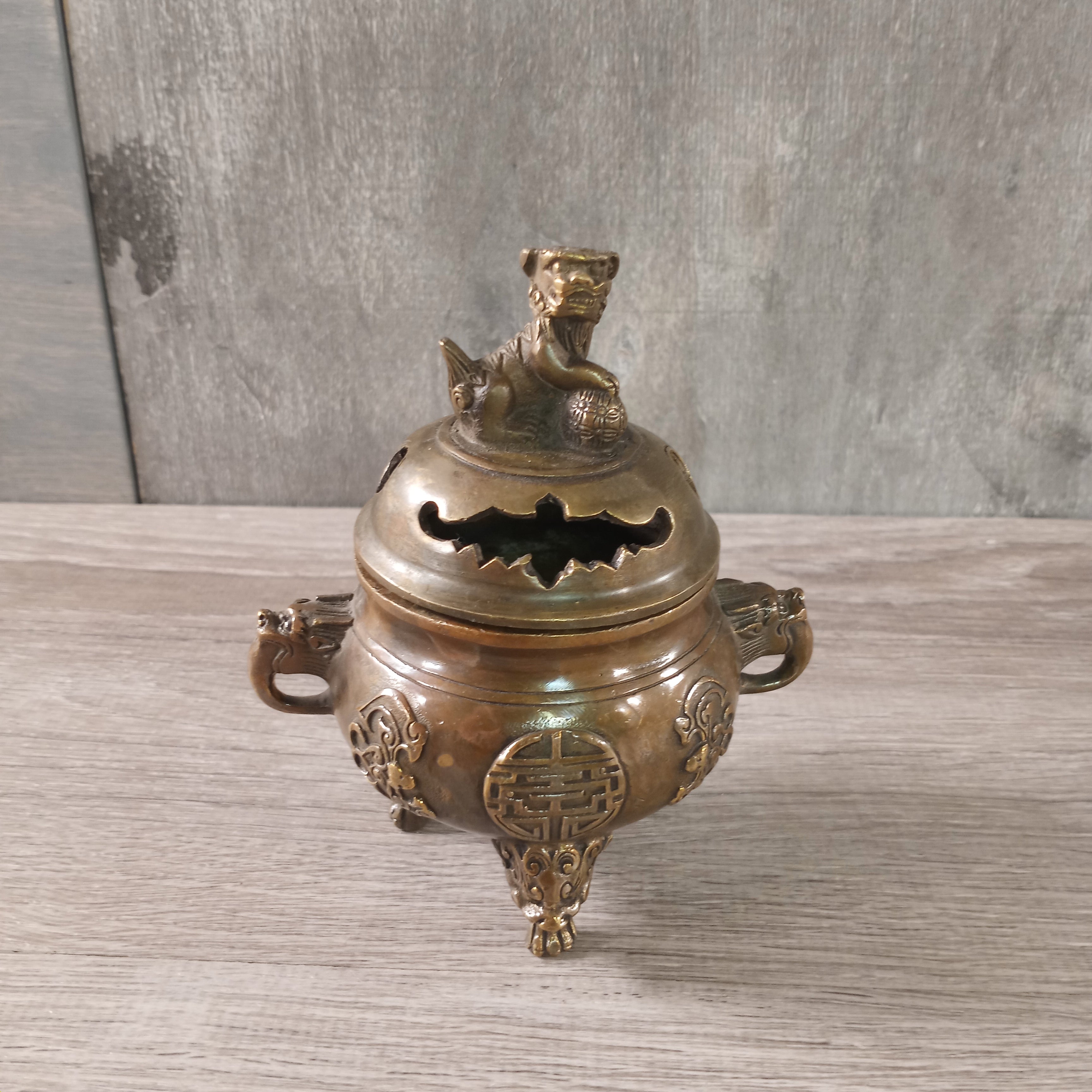 Metal Incense Burner for Cone and Stick