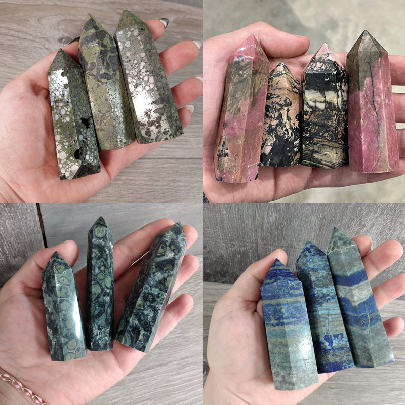 Gemstone Obelisk 4 to 5 oz