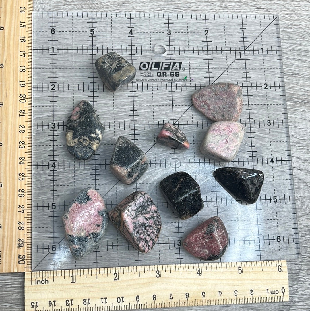 Rhodonite Tumbled 1 LB