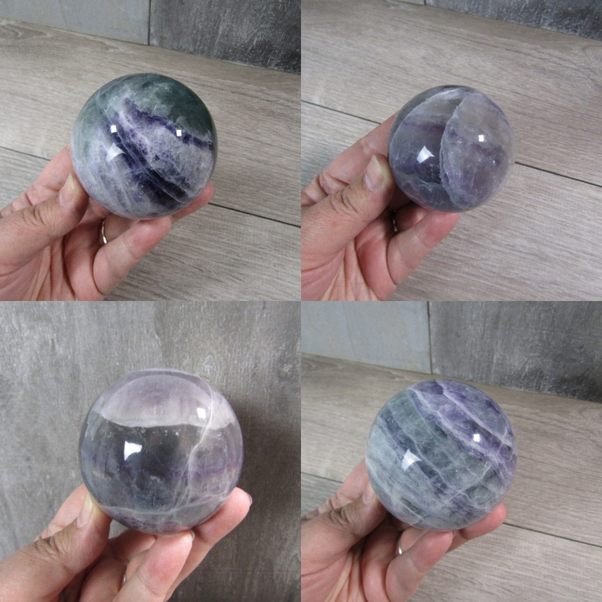 Fluorite Sphere Large Display Size