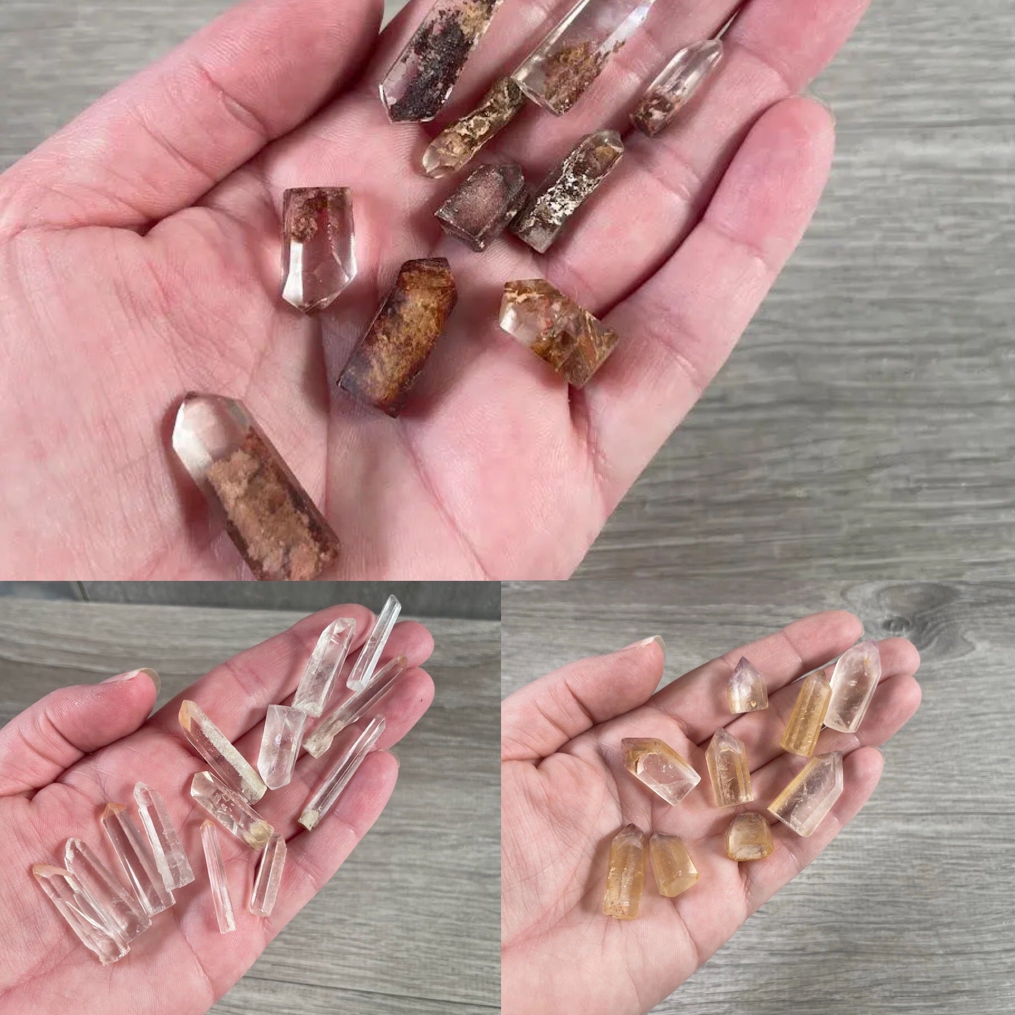 Quartz small obelisks for gridding and wire wrapping, wholesale crystal supply