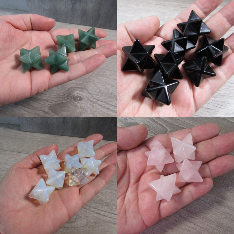 Gemstone 25mm Merkaba