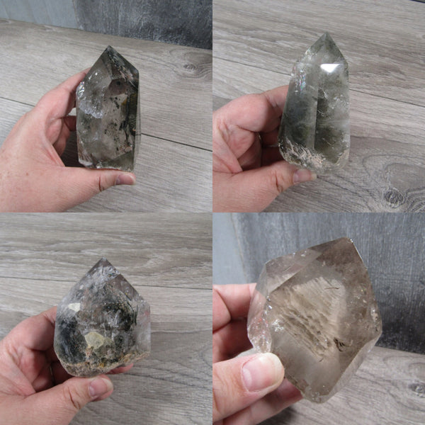 Chlorite Garden Phantom Quartz Large Display Size