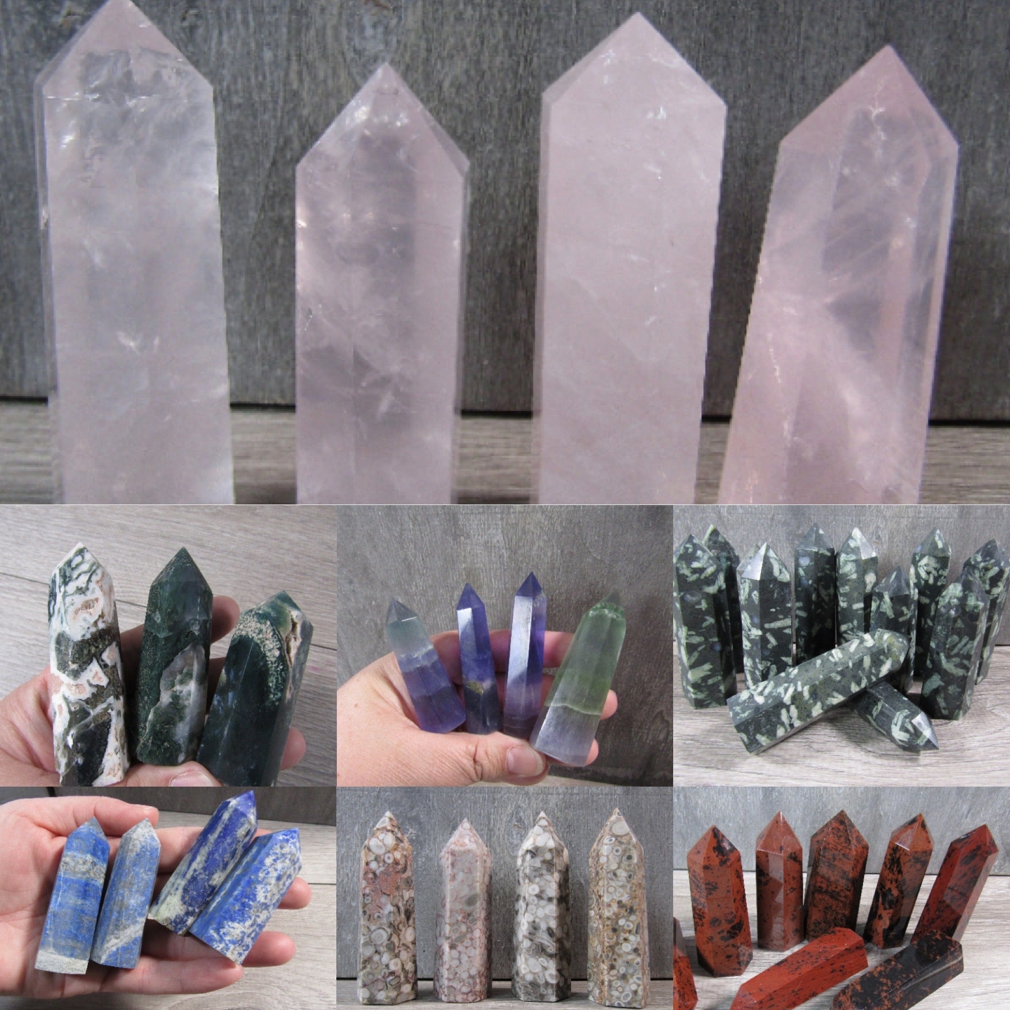 Gemstone Obelisk 2.5 inch +