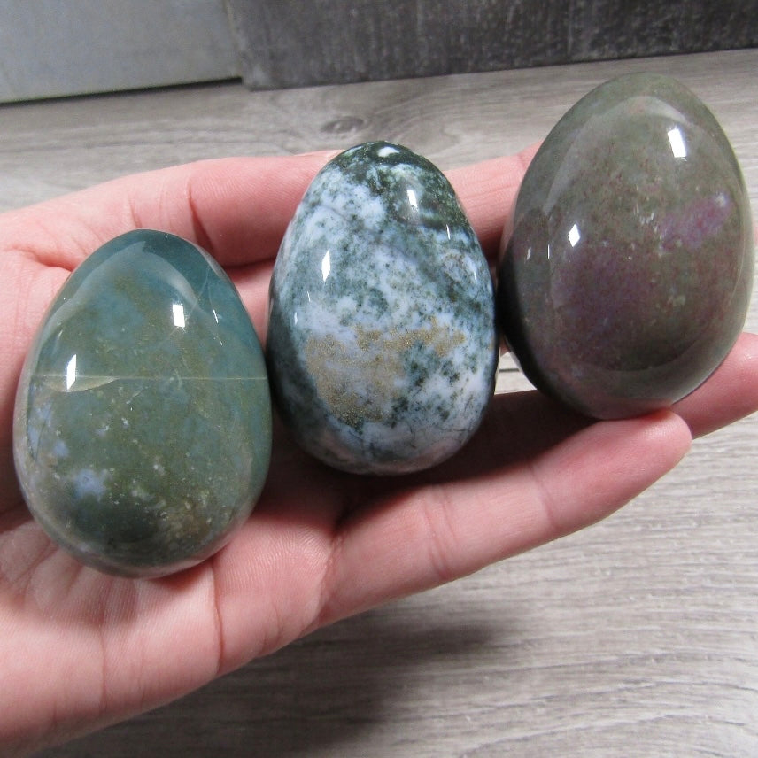 Gemstone 2 inch Egg