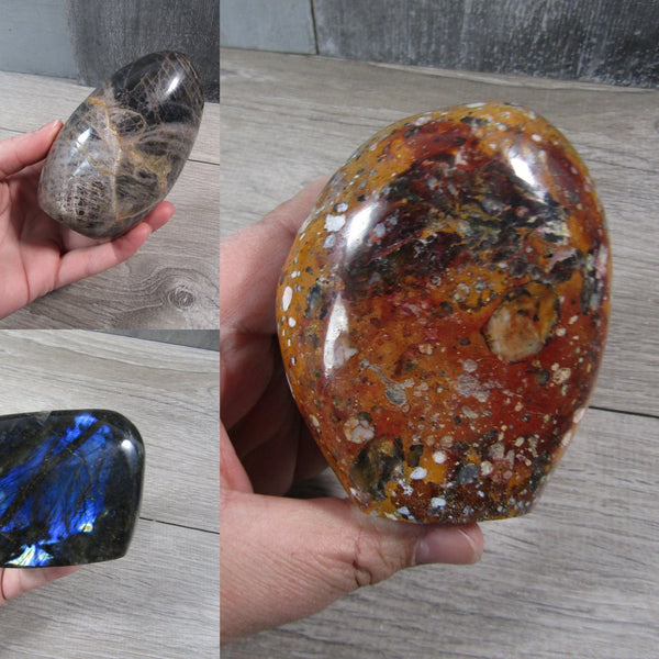 Gemstone Freeforms Large Display Size