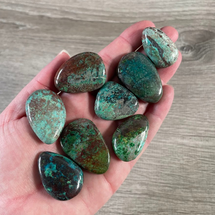 Bulk Gemstone Oval Flat Disks for Crystal Shops, Reiki, Chakra & Metaphysical Retail