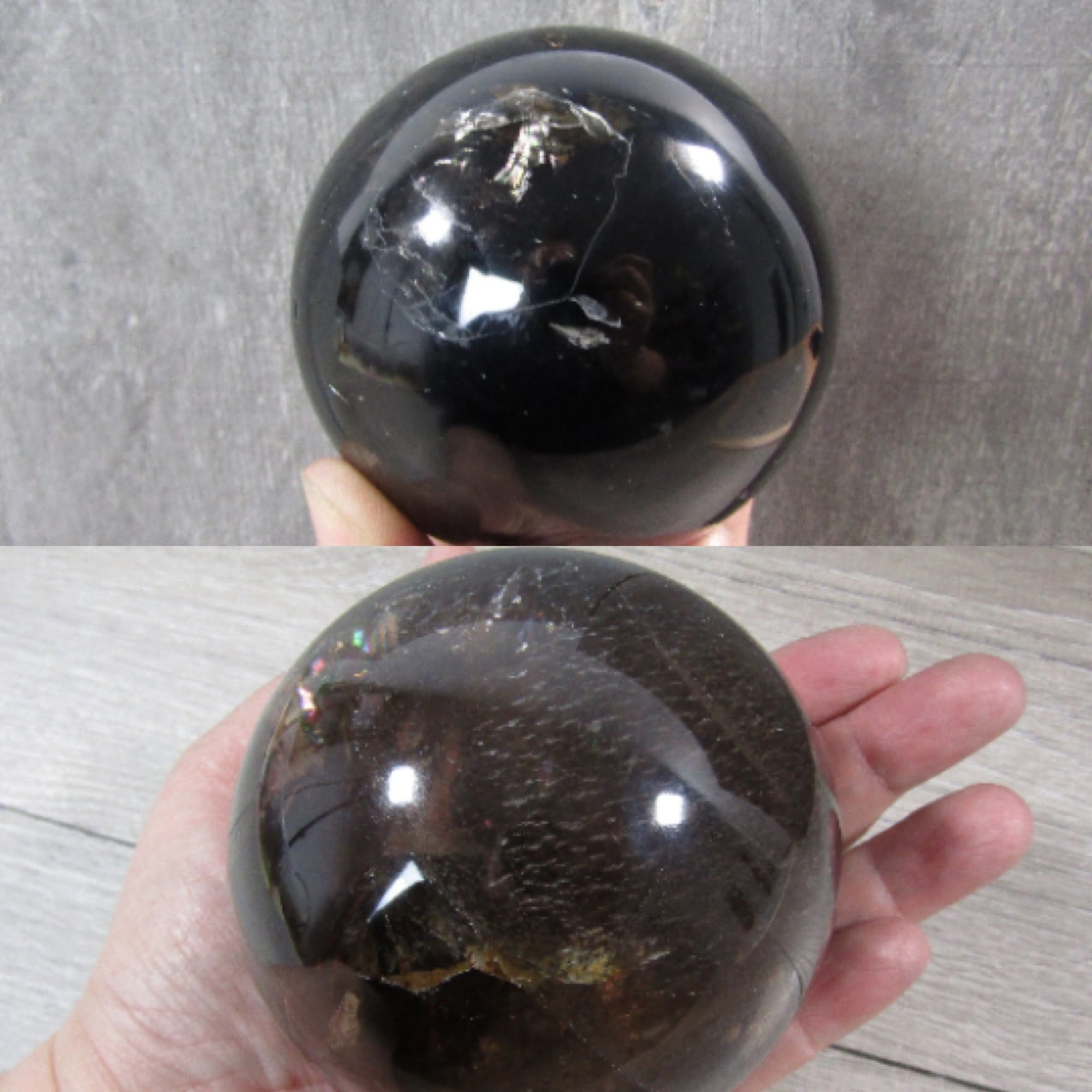 Large Smoky Quartz sphere crystal for wholesale retailers