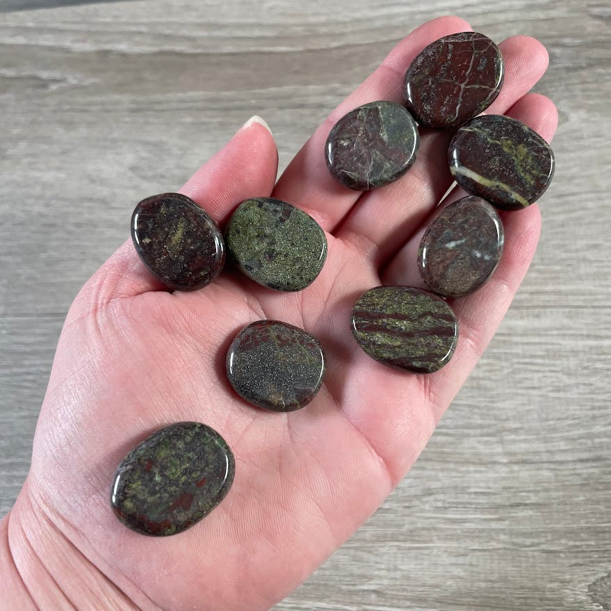 Bulk Gemstone Oval Flat Disks for Crystal Shops, Reiki, Chakra & Metaphysical Retail