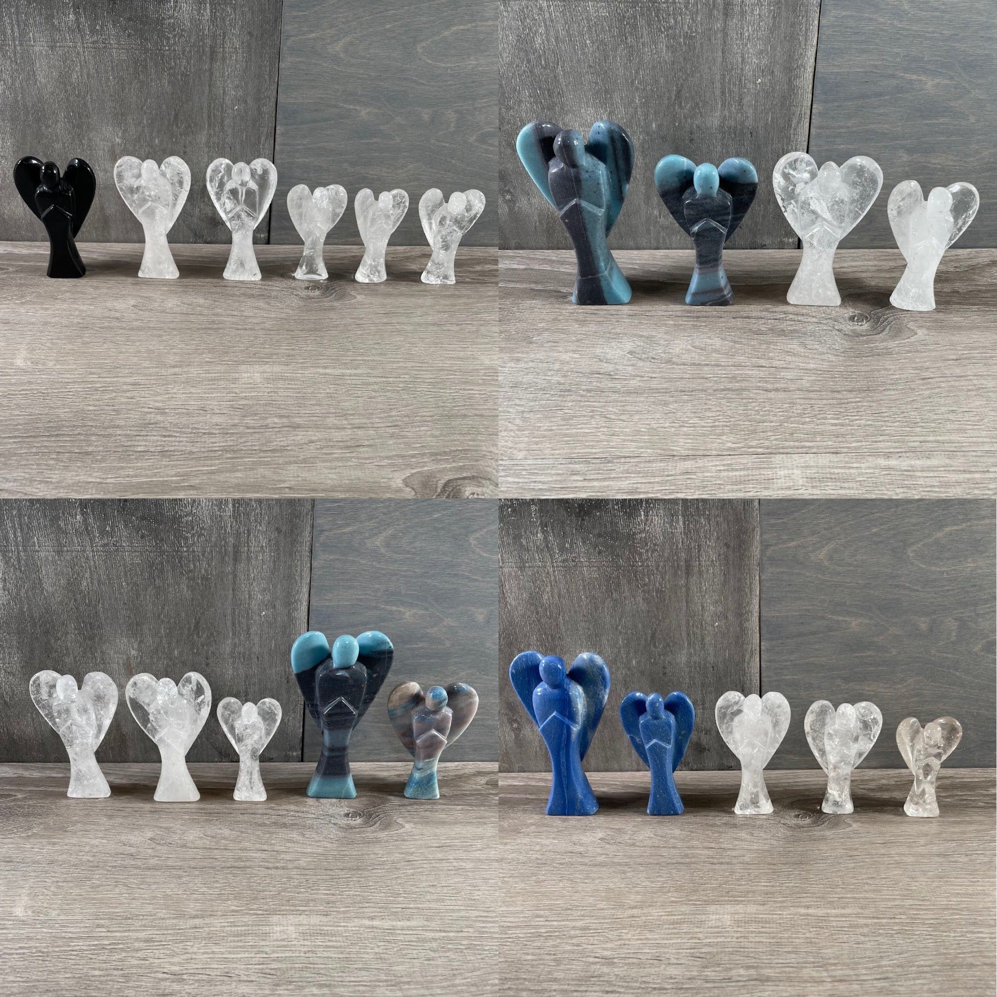 Wholesale gemstone angels bulk