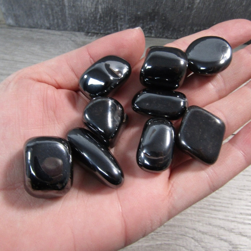 Hematite Tumbled 1 Lb