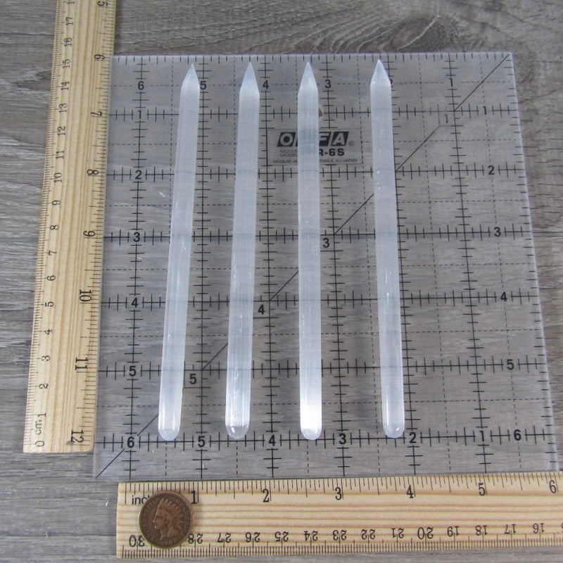 Selenite 5.5" Pencil Wand