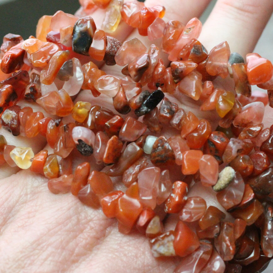 Gemstone Chip Bracelets - Premium Stones