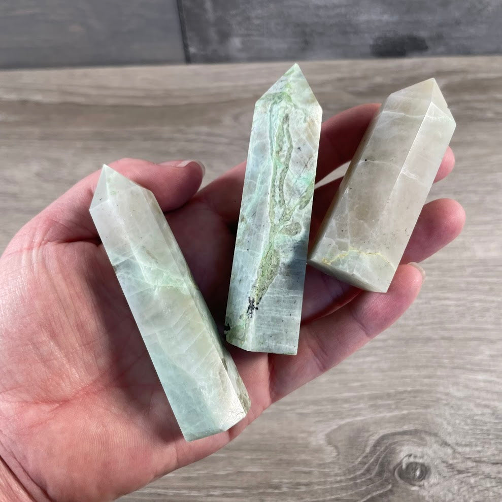 Gemstone Obelisks 2–3 oz for Crystal and Metaphysical Shops