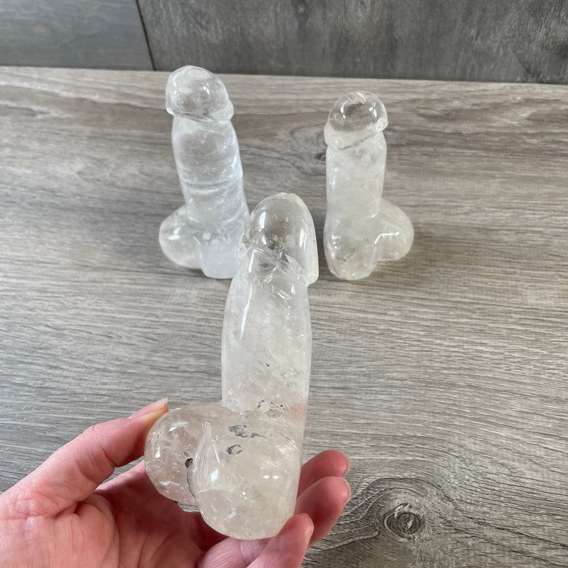 Gemstone Penis Phallic Symbol Large Display Size Lot of 3